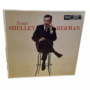 Shelley Berman Inside Shelley Berman (Vinyl, 1959) Verve MG V-15003 Good LP